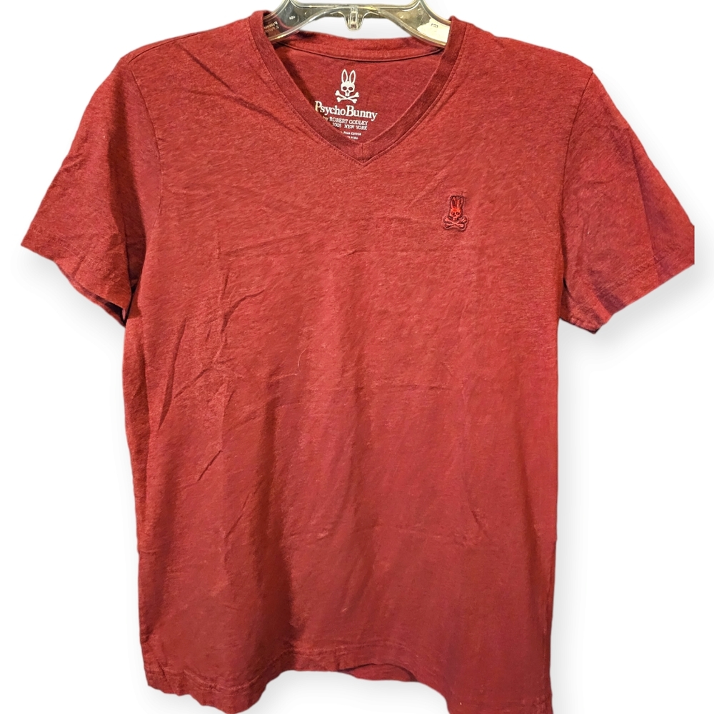 Psycho Bunny V Neck Short Sleeve T-shirt